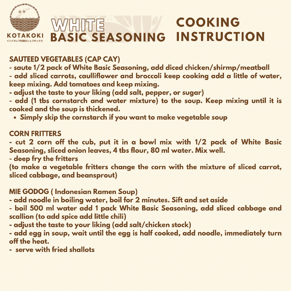 White Basic Seasoning